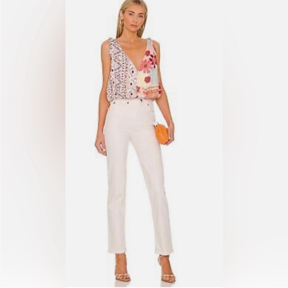 FREE PEOPLE Tied To Your Tank in Tropical Combo - Picture 12 of 13